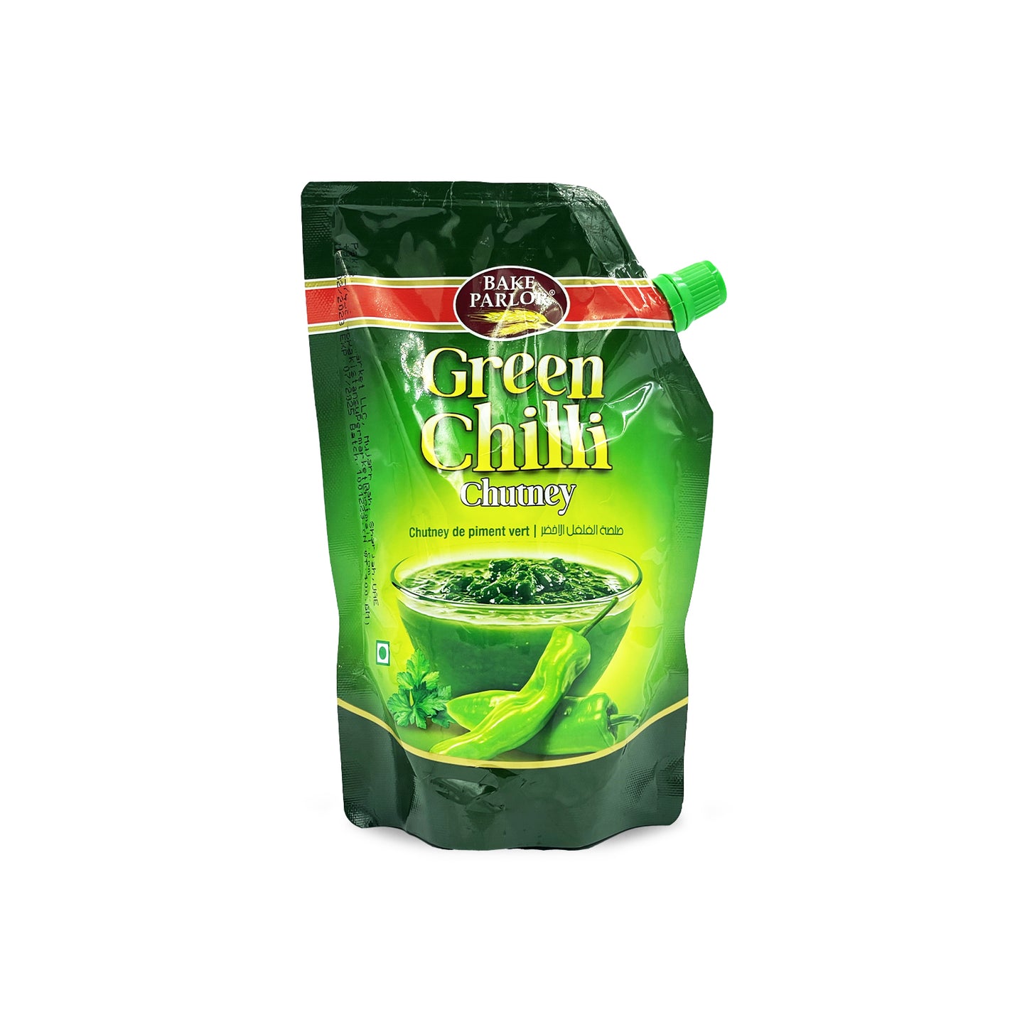 Bake Parlor Green Chilli Chutney 400G