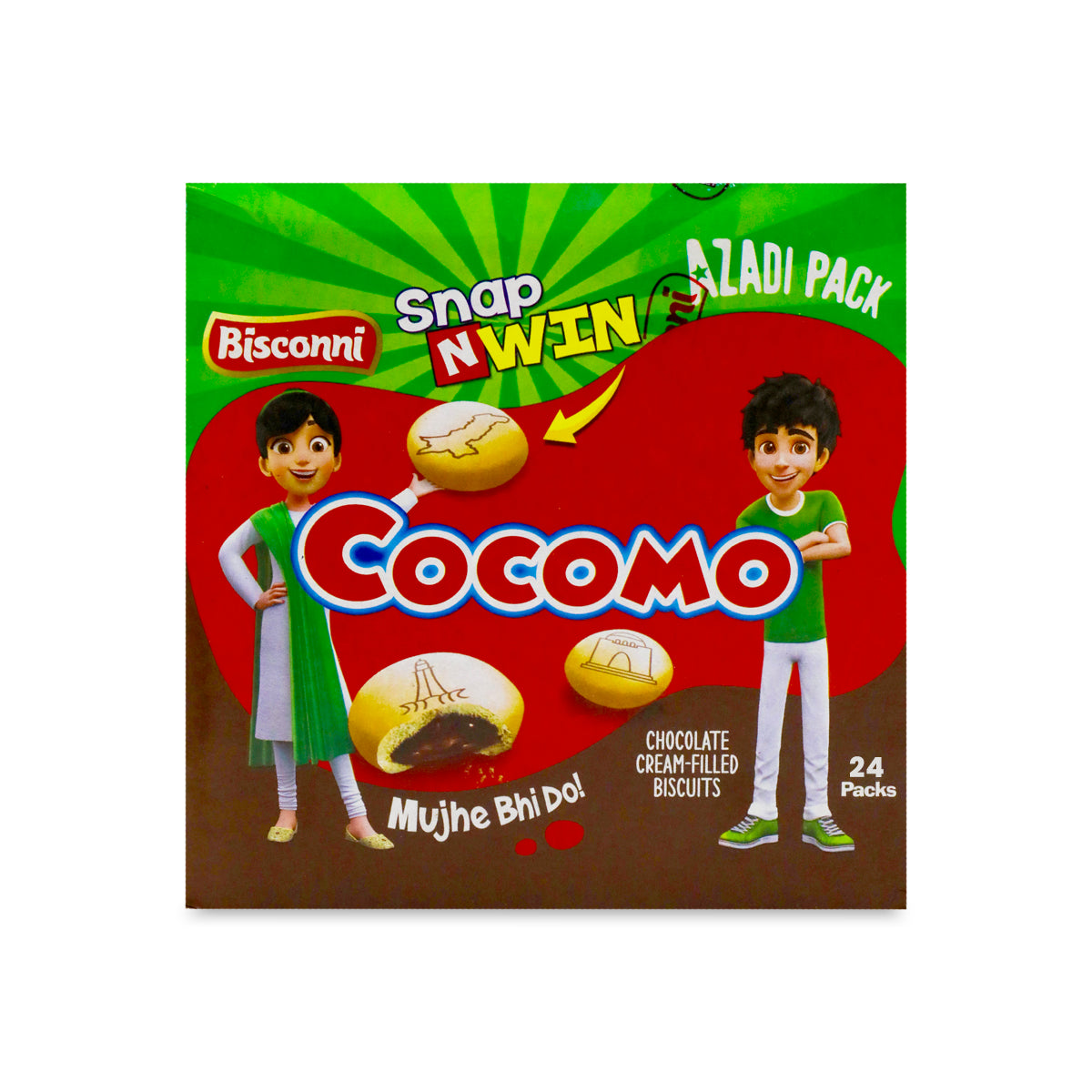Bisconni Cocomo Chocolate 24Pcs Box