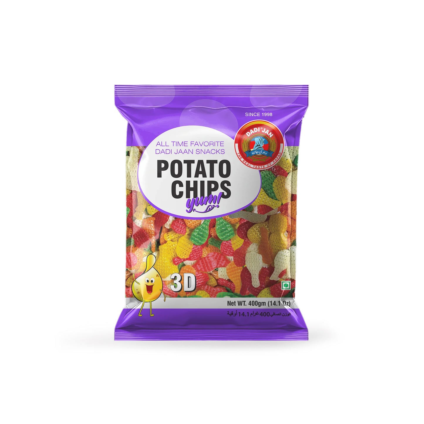 Dadi Jan Potato Chips 3D 400G