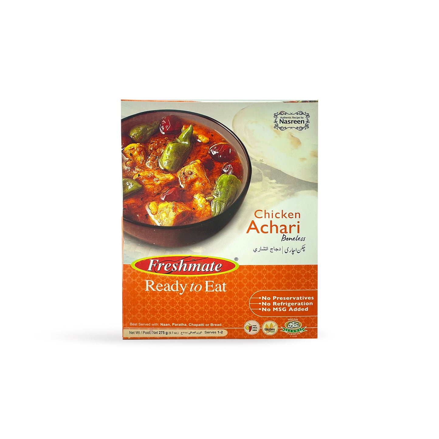 Freshmate Chicken Achari Boneless 275G