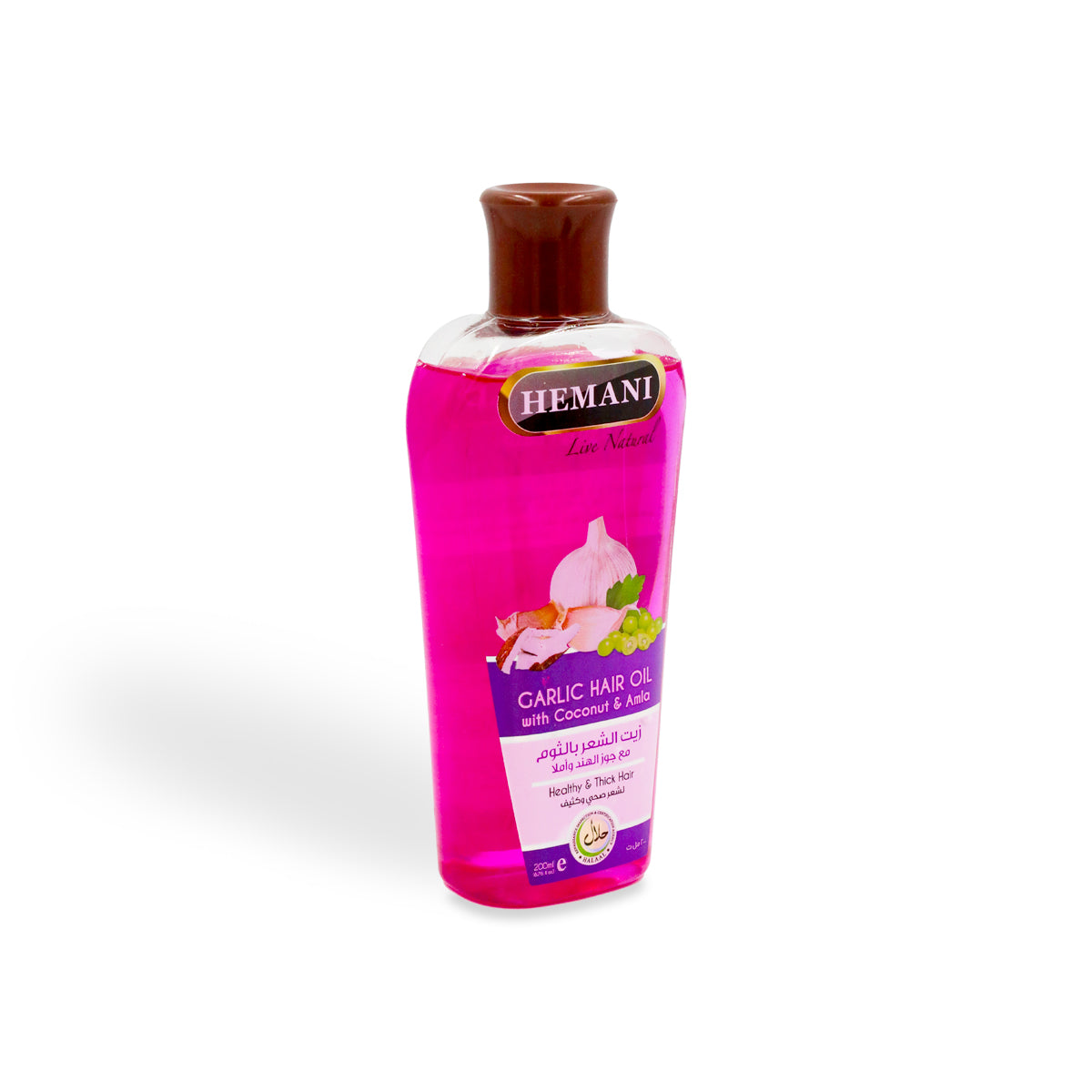 Hemani Garlic Hair Oil with coconut and amla