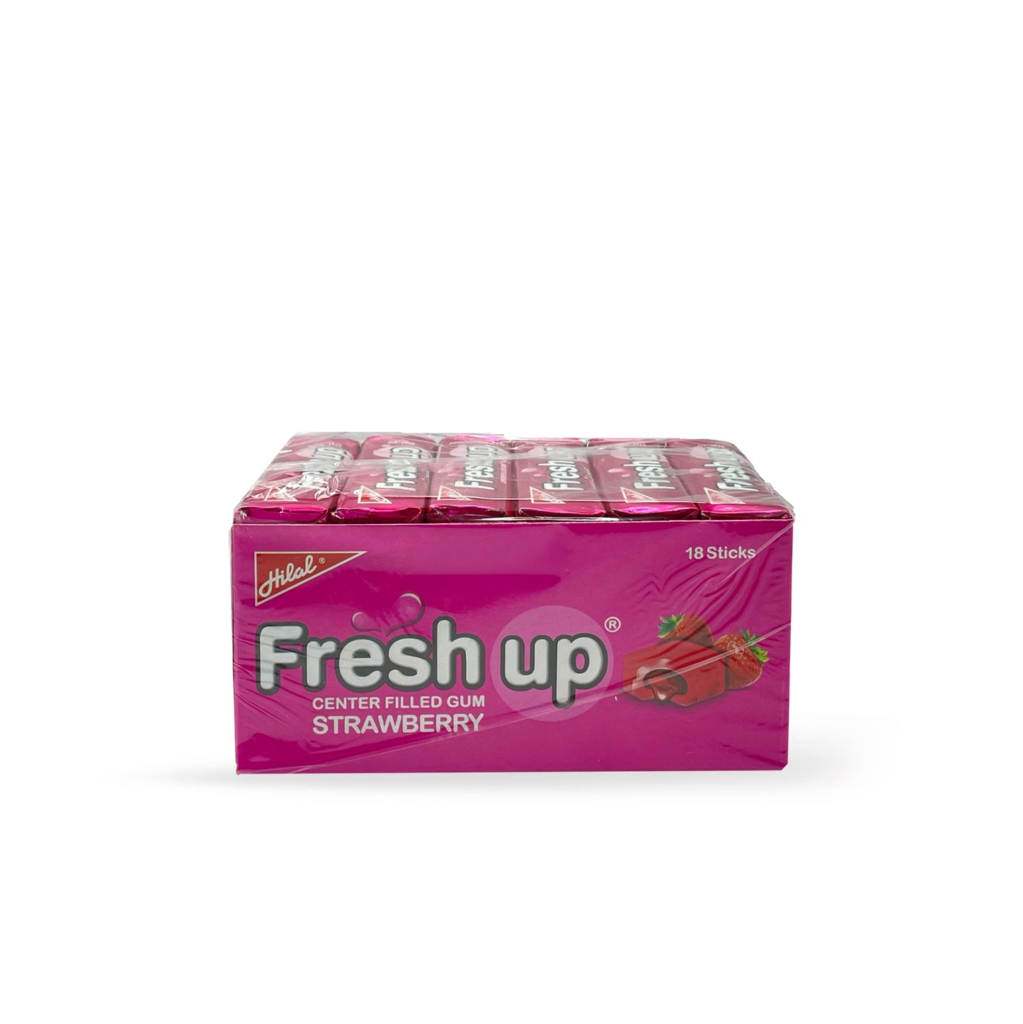Hilal Fresh Up Strawberry 18 Sticks Box