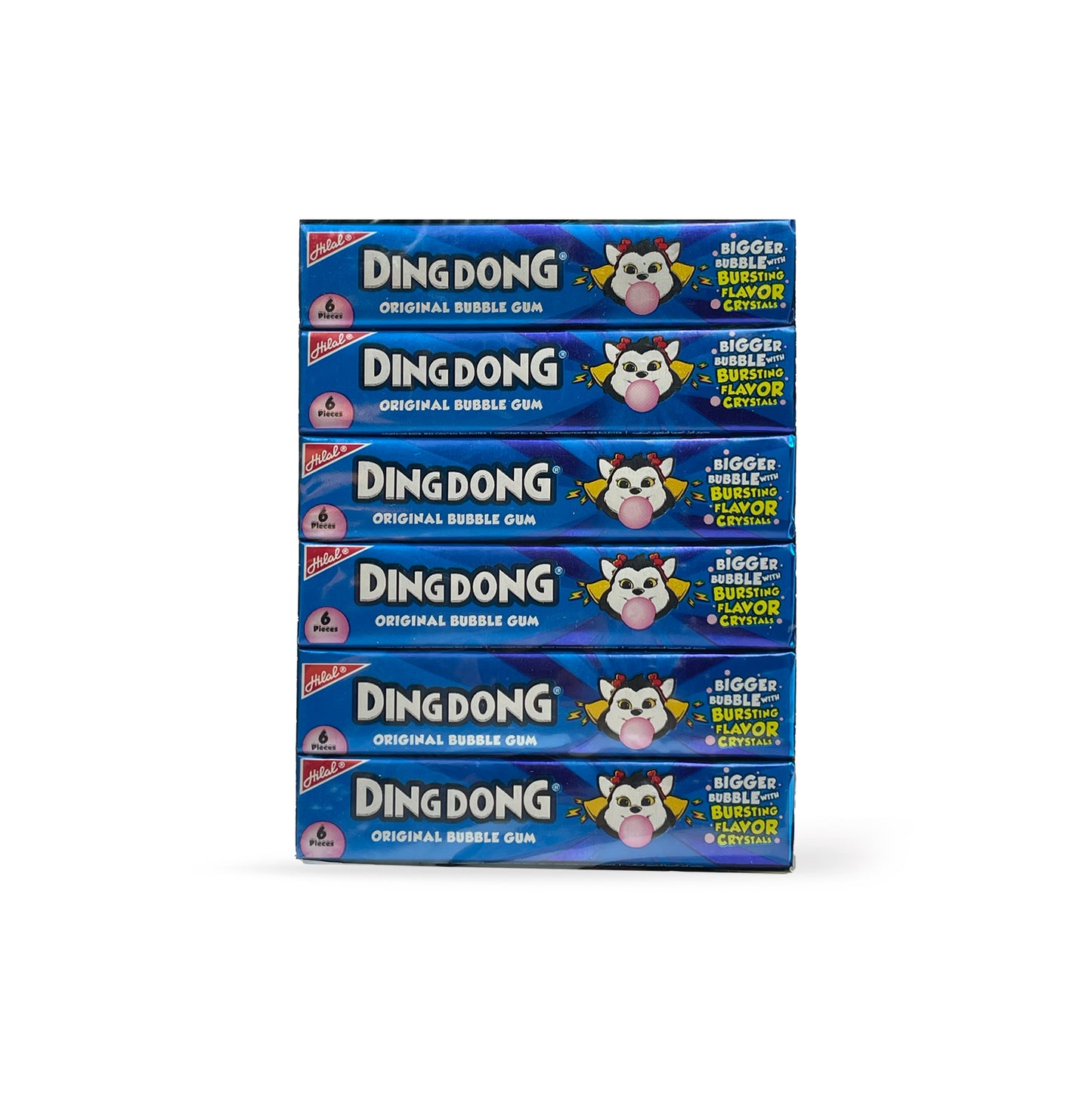Hilal Ding Dong Bubble Gum 12Sticks Box
