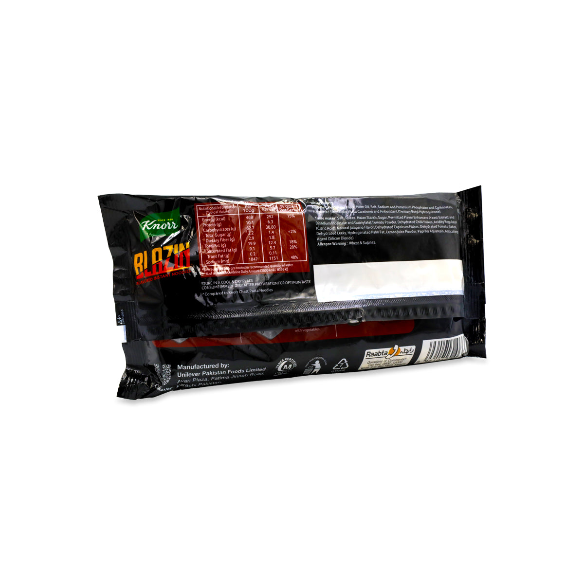 Knorr Blazin Jalapeno Noodles