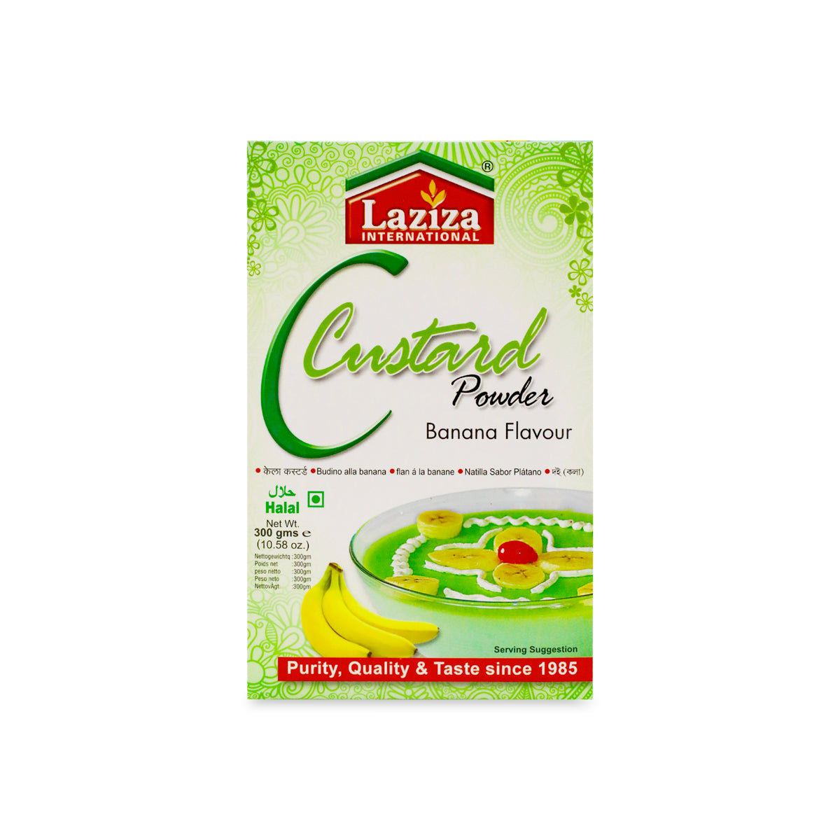 Laziza Custard Banana 300G