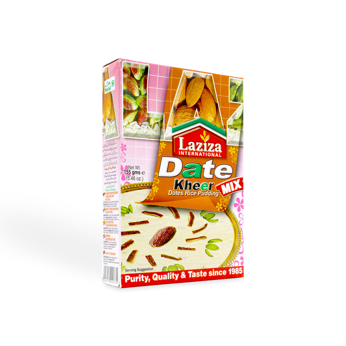 Laziza Date Kheer 155g - Creamy Dessert Infused with Sweet Dates