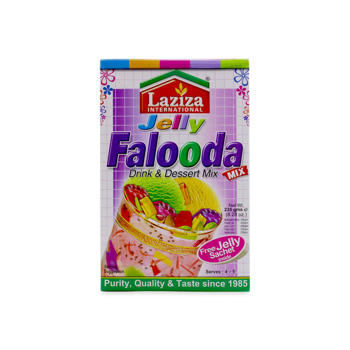 Laziza Falooda Mix Jelly 235G