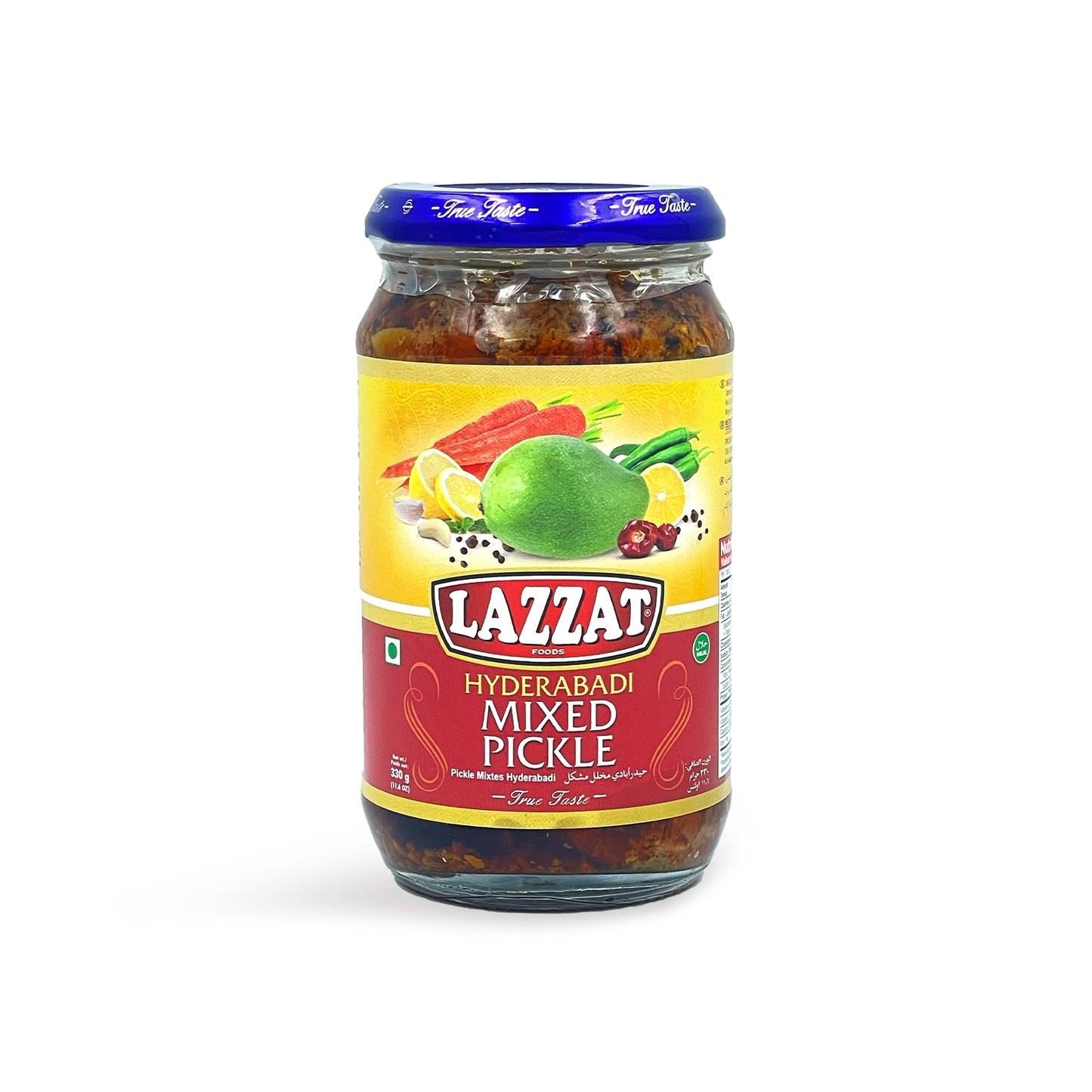 Lazzat Hyderabadi Mixed Pickle 330G
