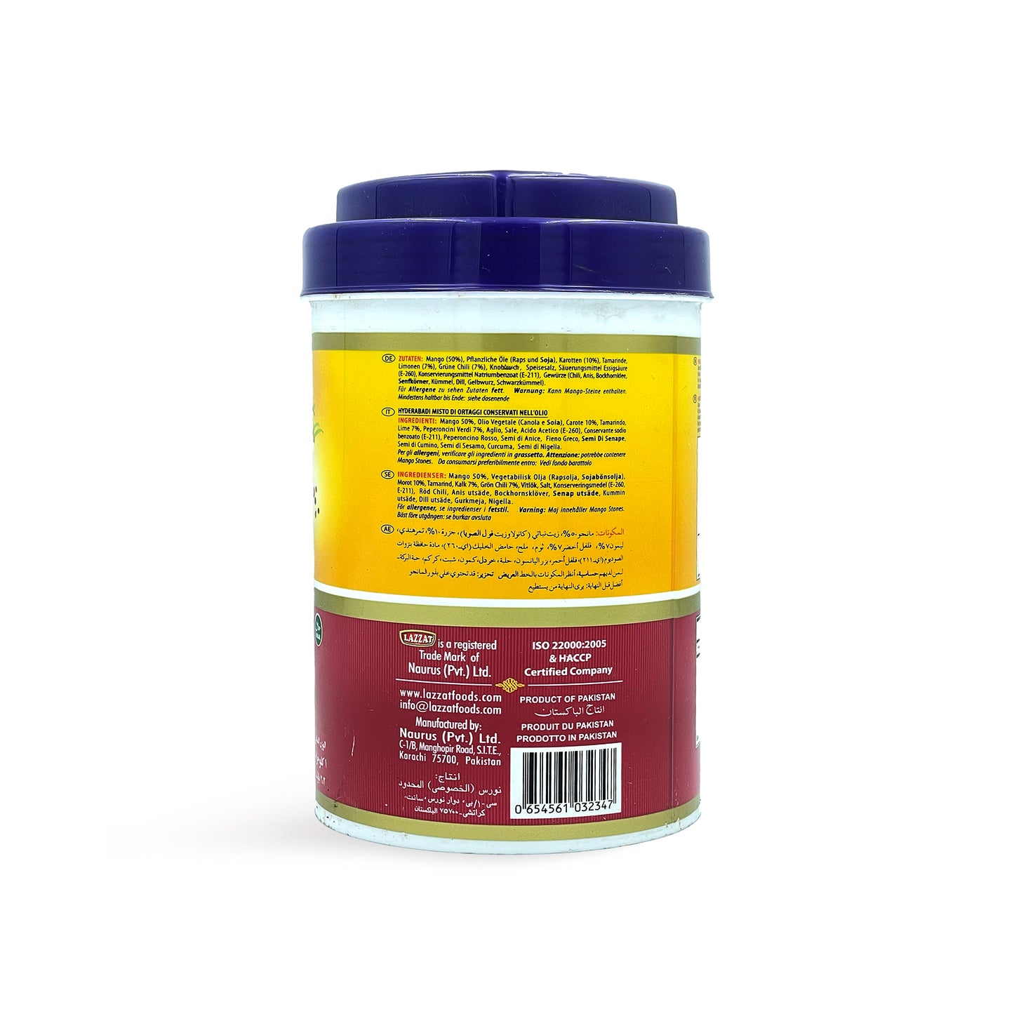 Lazzat Hyderabadi Mixed Pickle 1Kg
