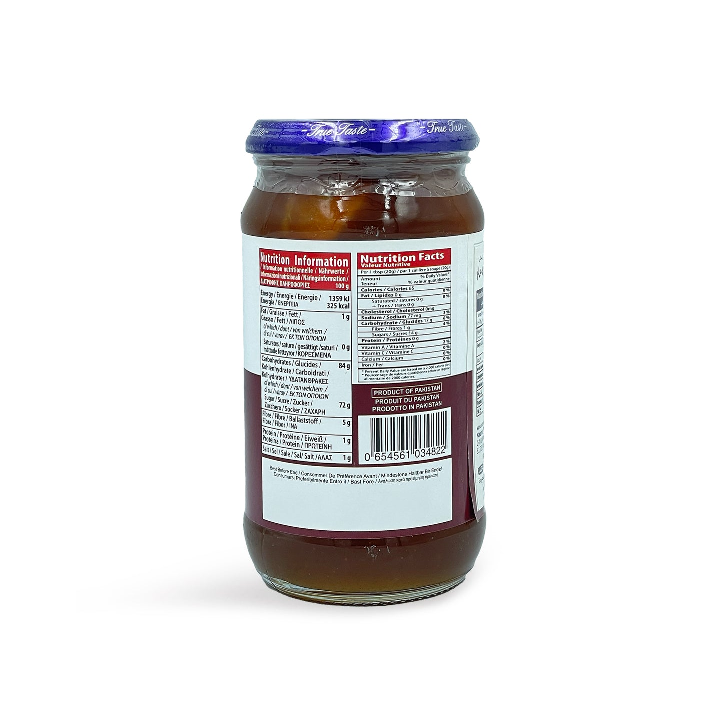 Lazzat Plum Chutney 430G