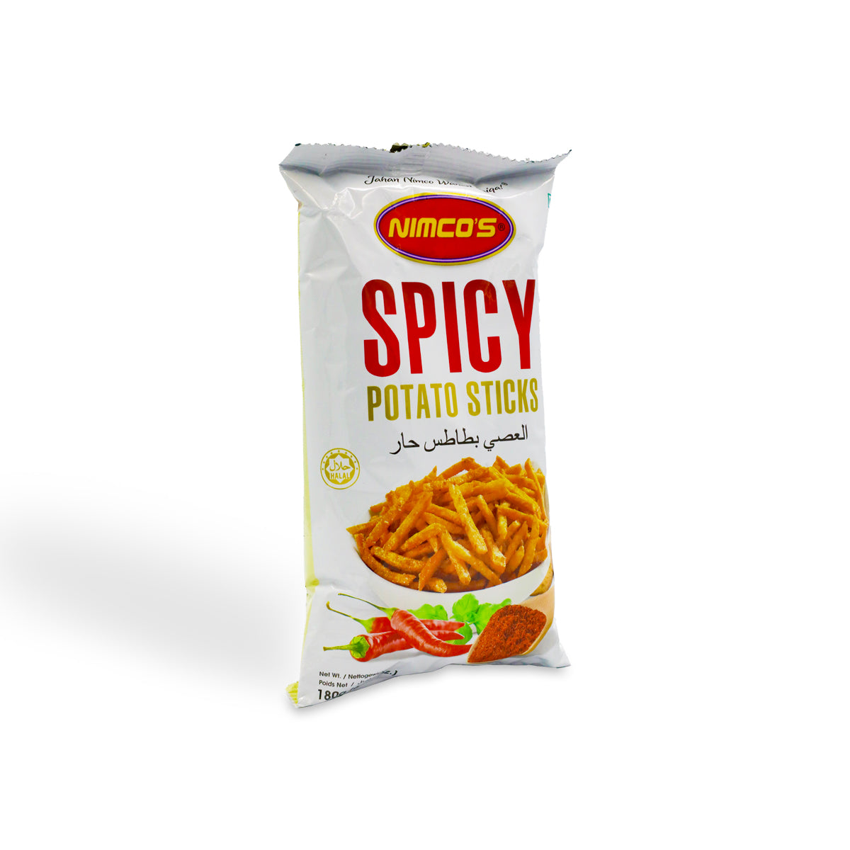 Nimco Spicy Potato Sticks 180G