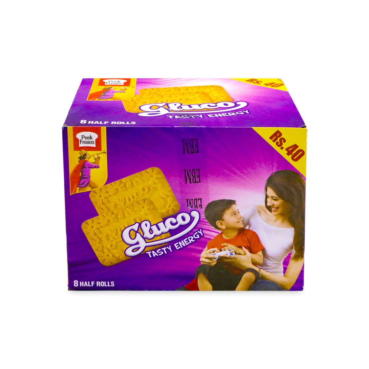 Peek Freans Gluco Half Roll 8Pcs Box