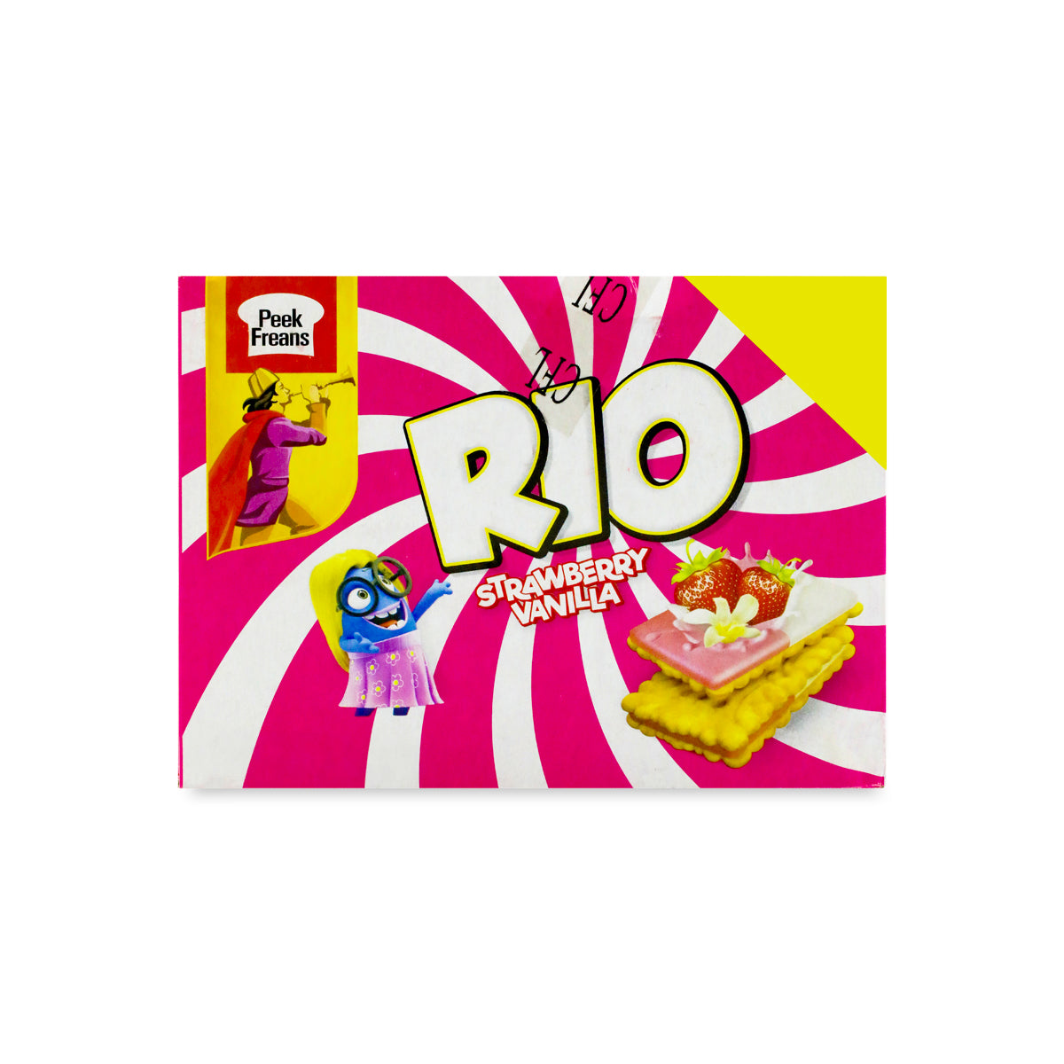 Peek Freans Rio Strawberry & Vanilla 8Pcs Box