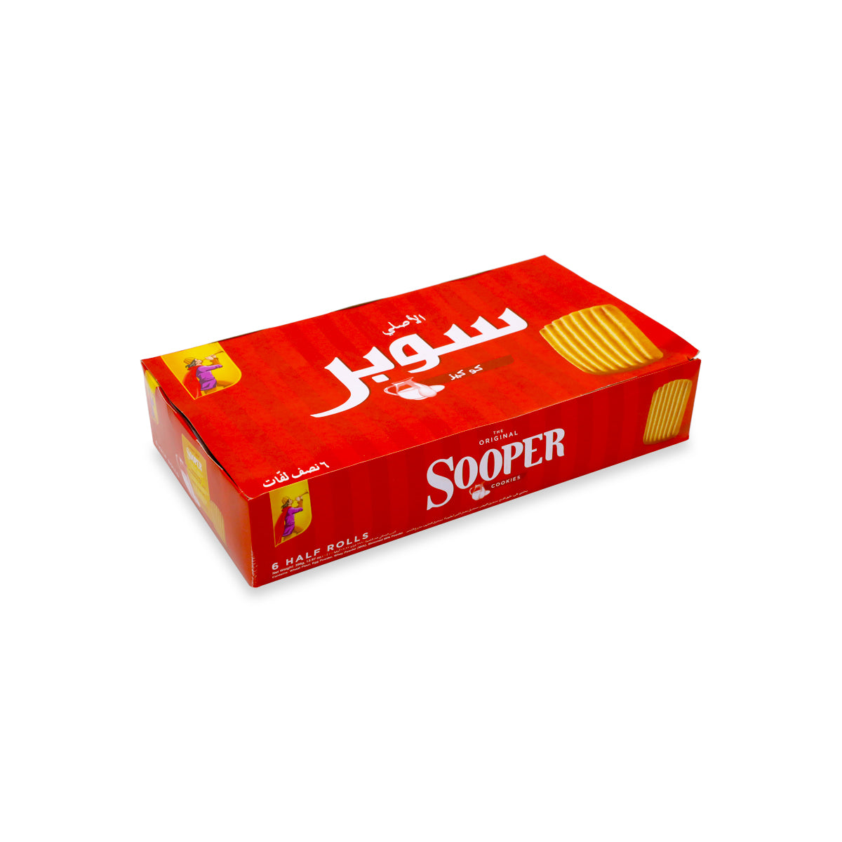 Peek Freans Sooper Half Roll 6Pcs Box