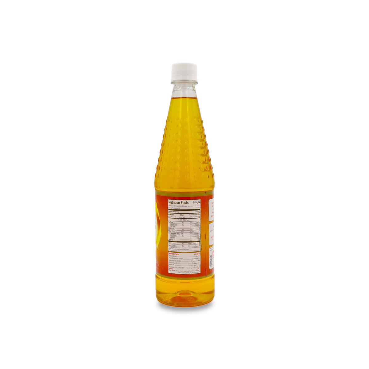 Nutritional facts Qarshi Sandal Syrup