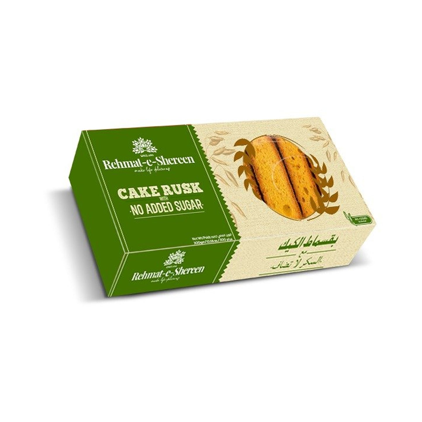 Rehmat E Shereen Cake Rusk Sugar Free 250G