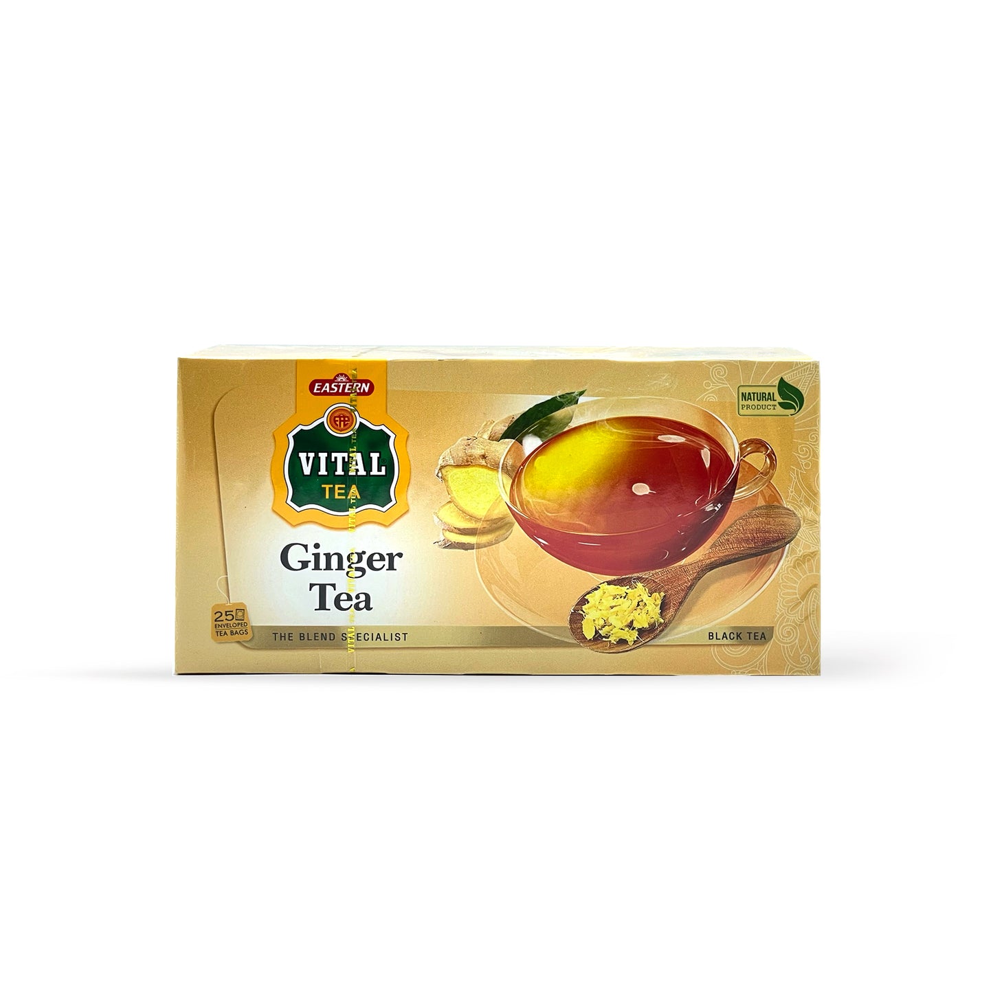 Vital Ginger Tea Box (25 Tea Bags)
