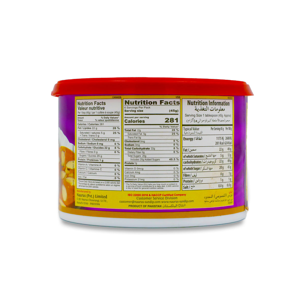 Nutritional facts