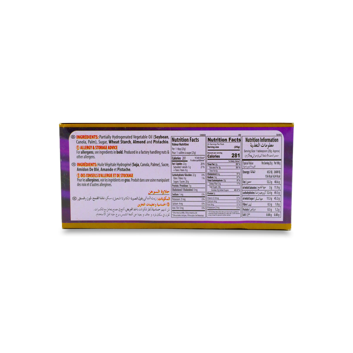 Nutrition facts