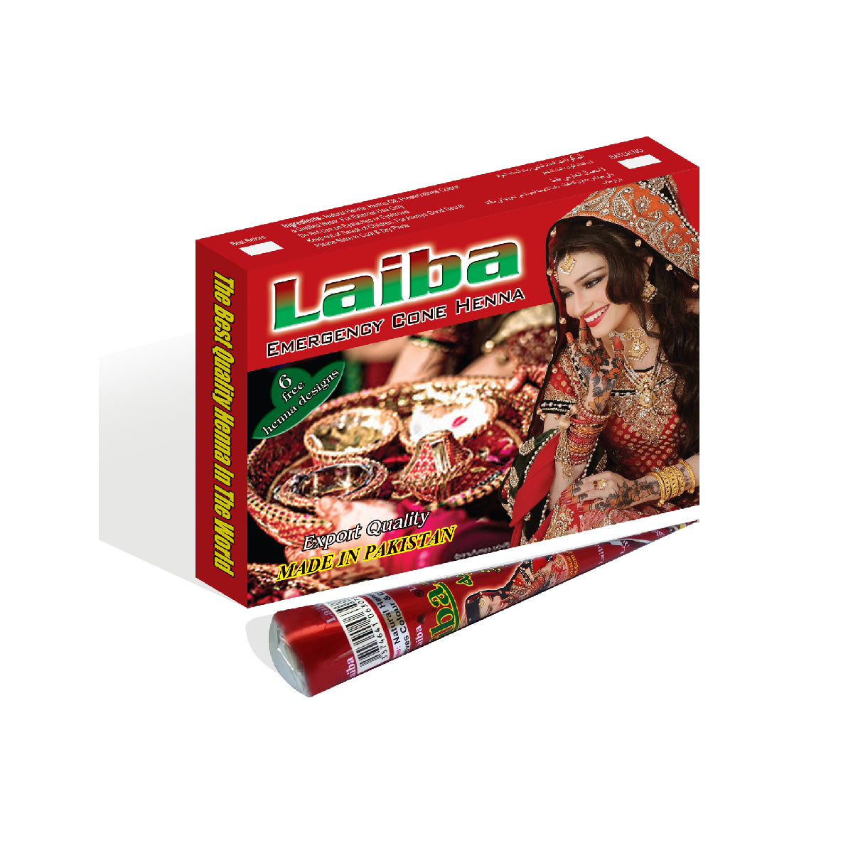 Laiba Emergency Cone Mehndi