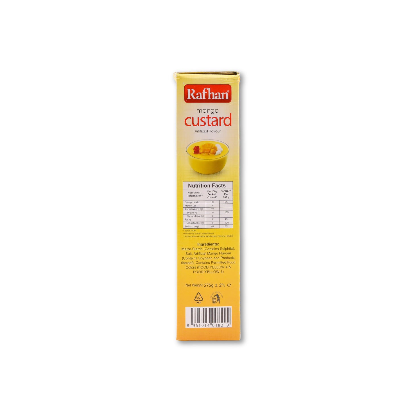 Rafhan Mango Custard 275G