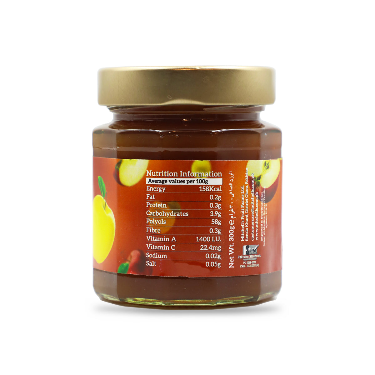 Mitchells Golden Apple Diet Jam