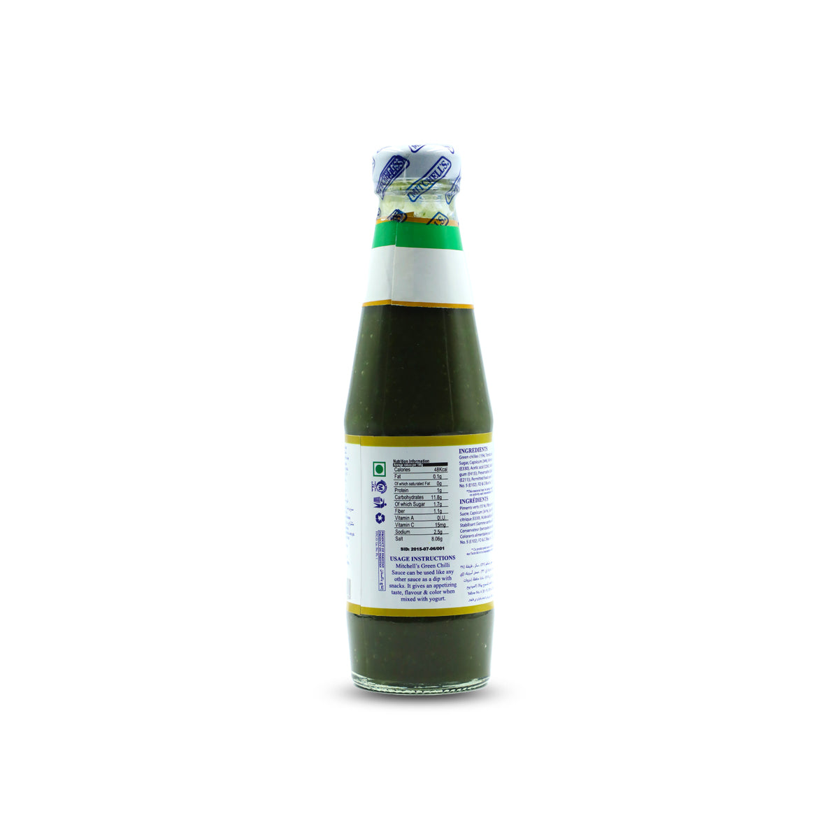 Mitchells Green Chilli Sauce 300G