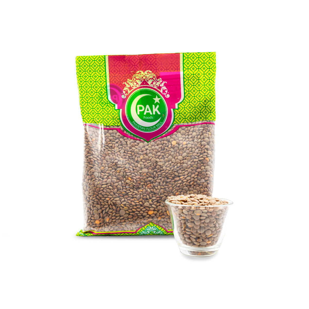 Pak Food Black Masoor Lentil (Sabut Masoor)