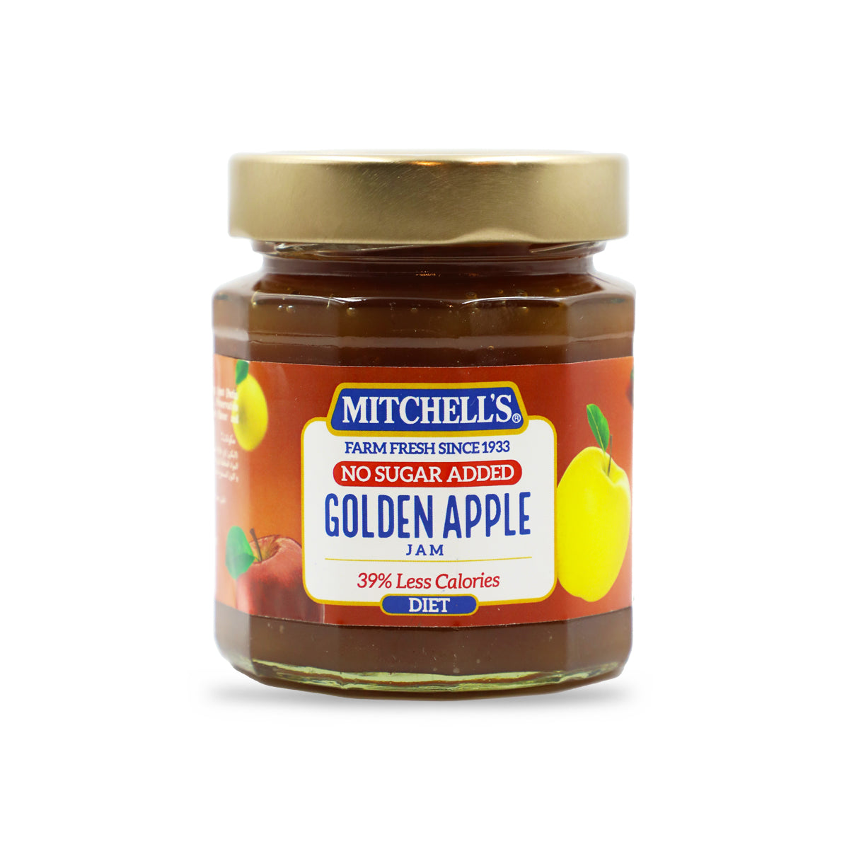 Mitchells Golden Apple Diet Jam