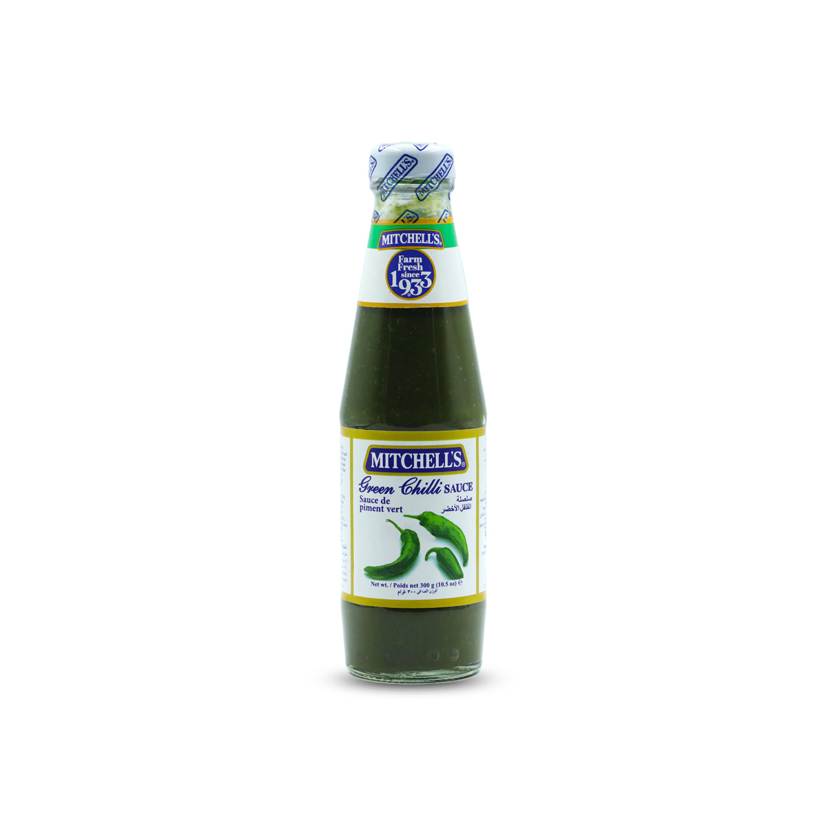 Mitchells Green Chilli Sauce 300G