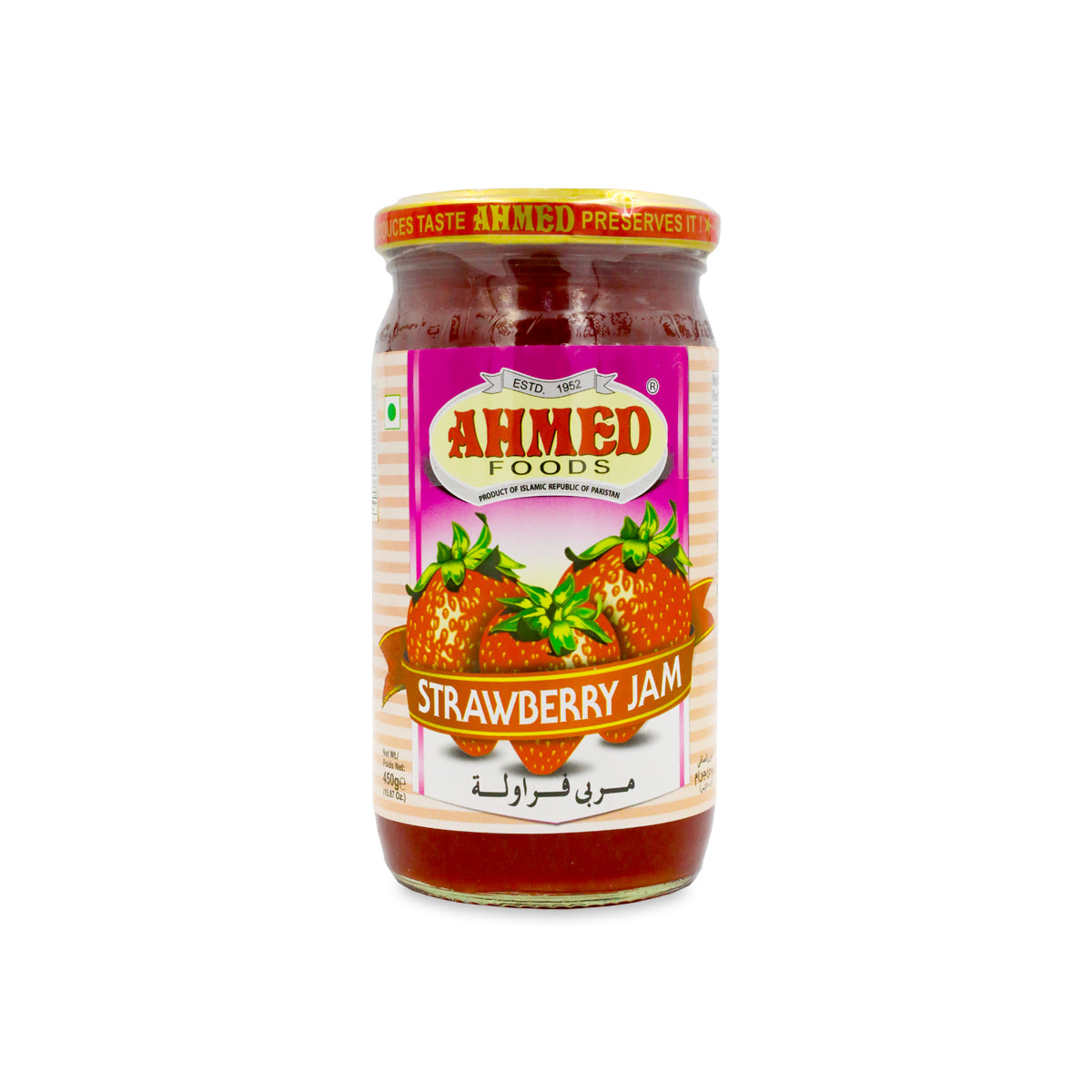 Ahmed Strawberry Jam 450G