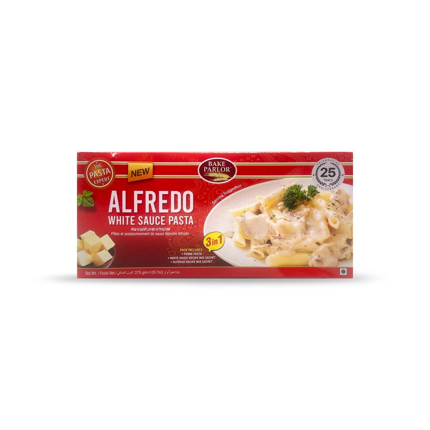 Bake Parlor Alfredo White Sauce Pasta 275G
