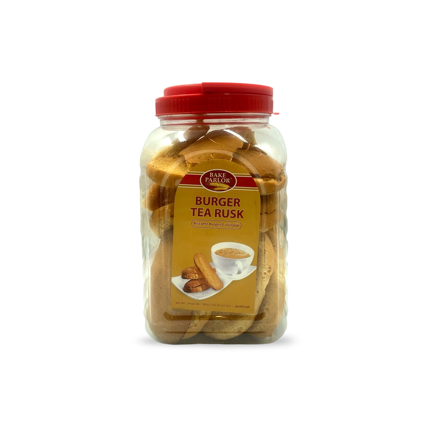 Bake Parlor Burger Tea Rusk Jar 300G