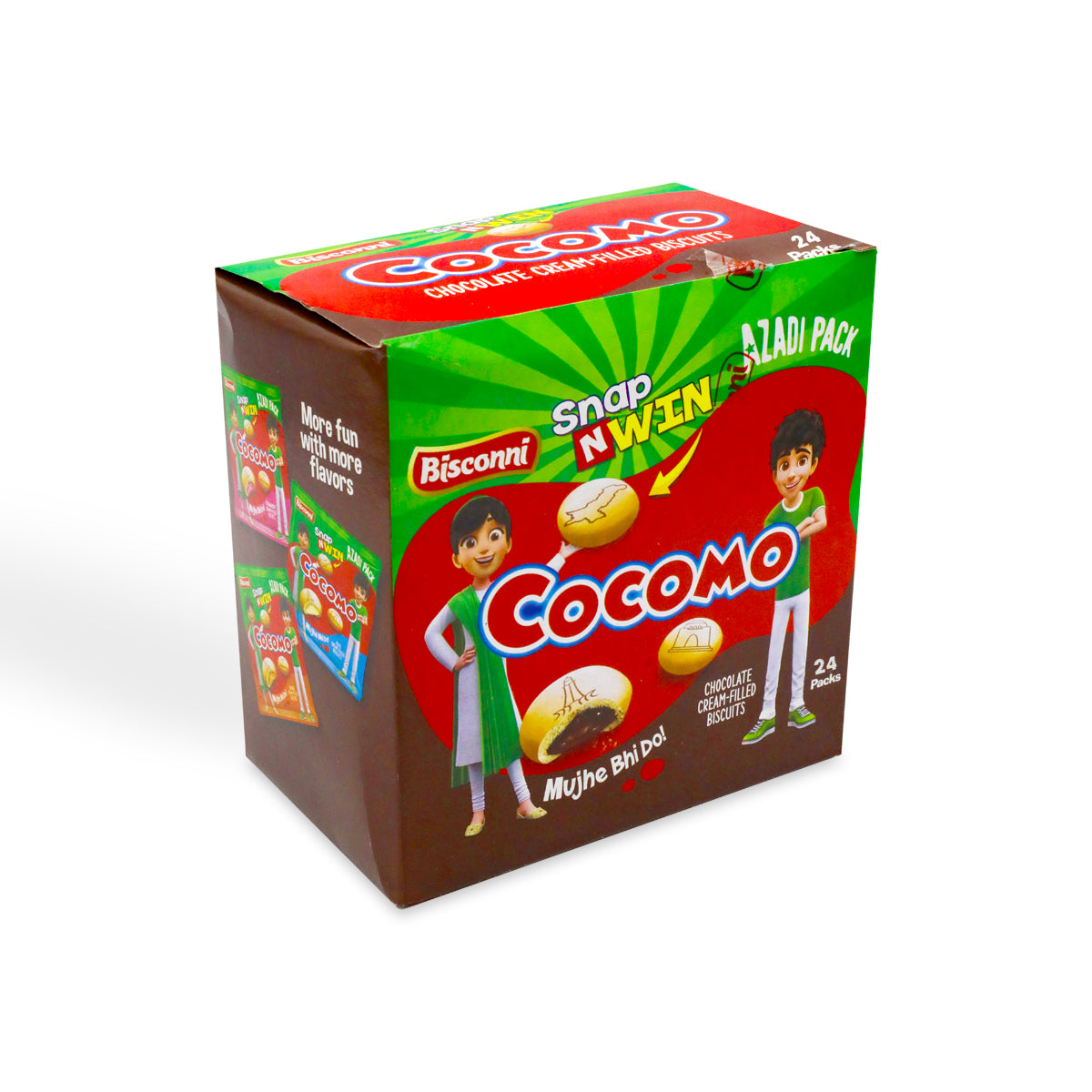 Buy Bisconni Cocomo Chocolate 24Pcs Box - Pakistan Supermarket UAE