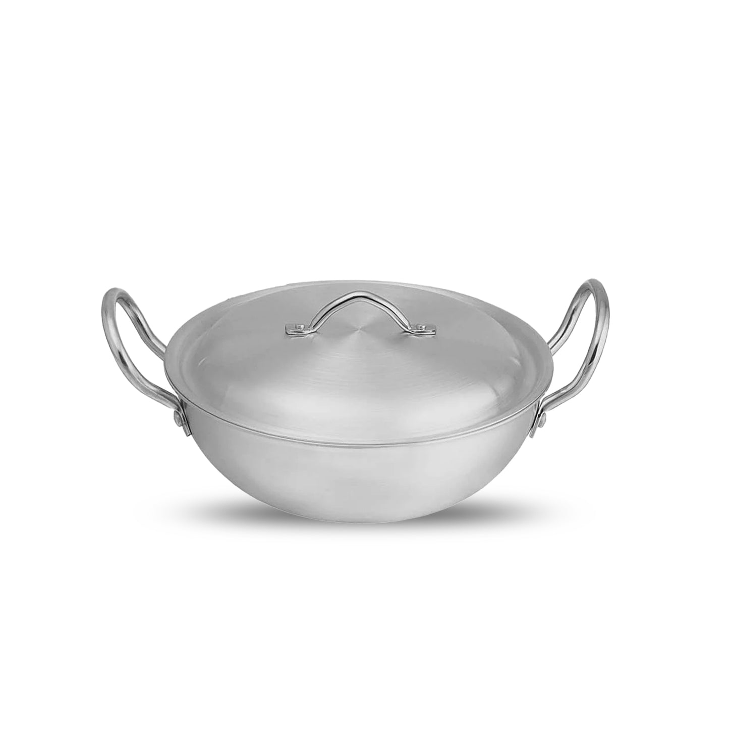 Chef Metal Finish Aluminuim Alloy Cooking Pot With Lid