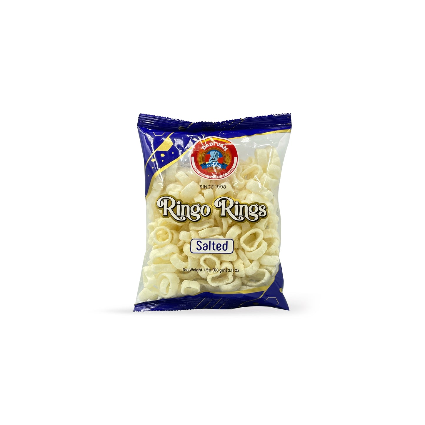Dadi Jan Ringo Rings Salted 60G