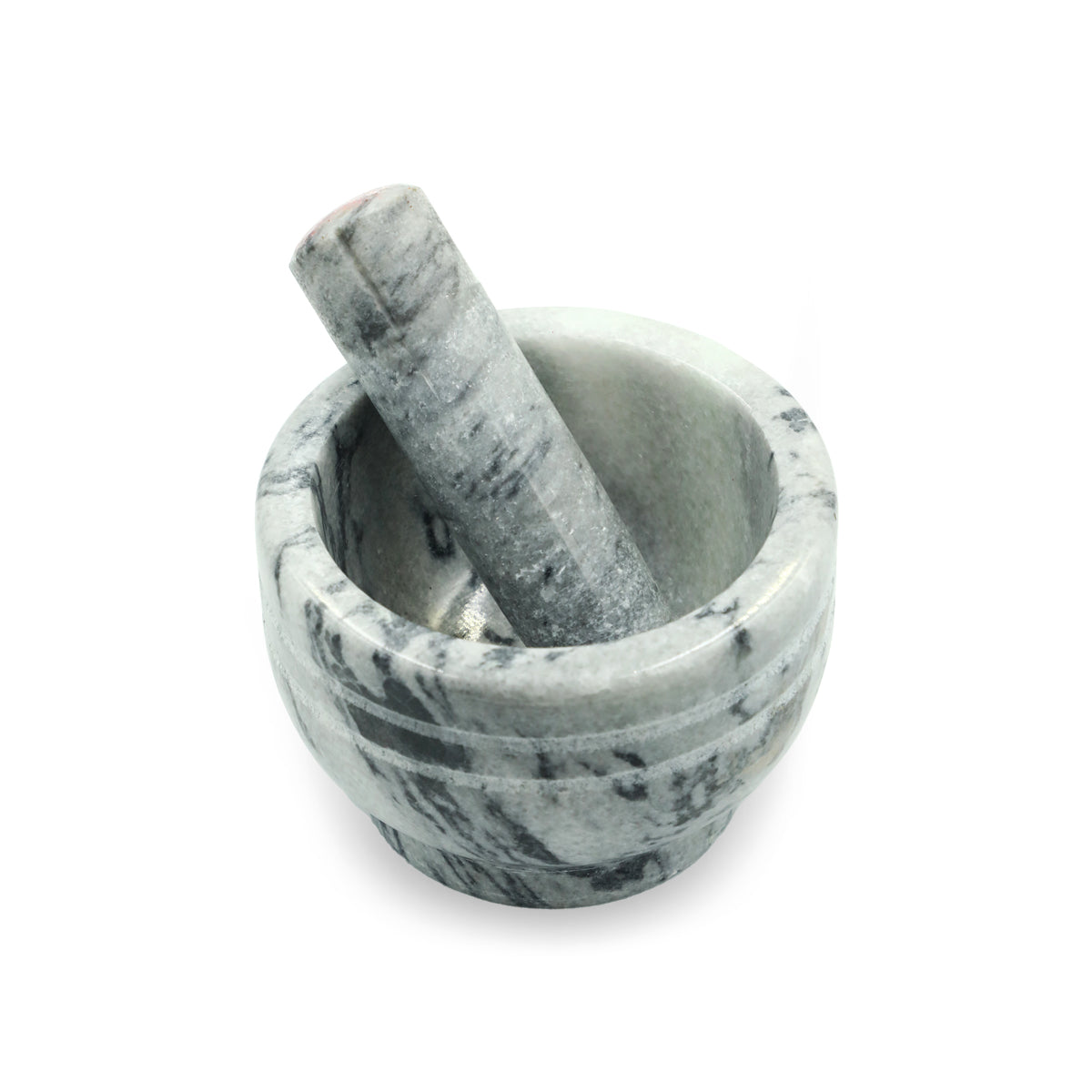 Grinding Pot Marble Medium (Kundi Danda)