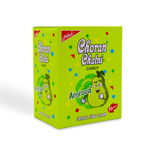 Hilal Choran Chatni Amrood Candy 70Pcs Box