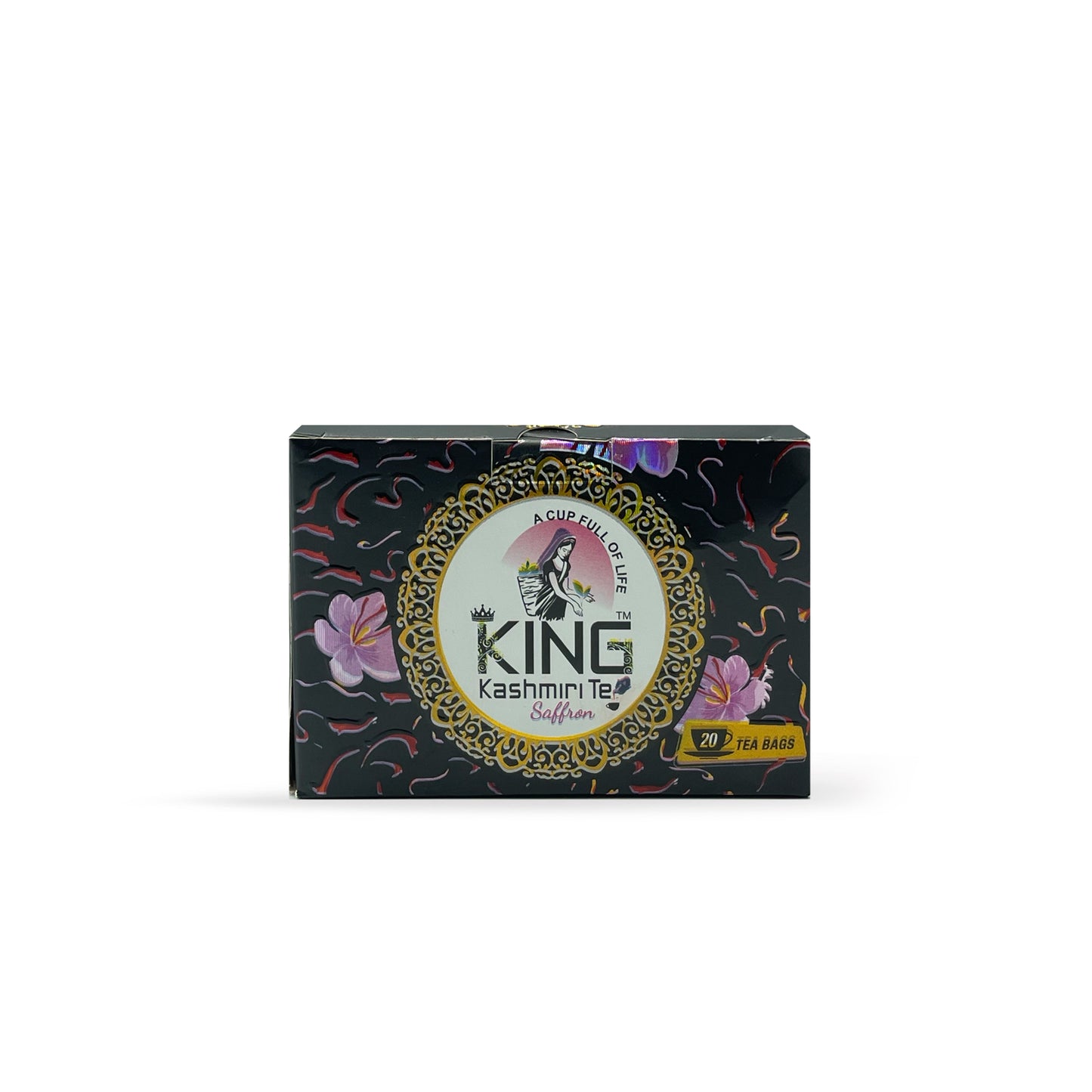 King Kashmiri Tea Saffron 75G (20 Tea Bags)