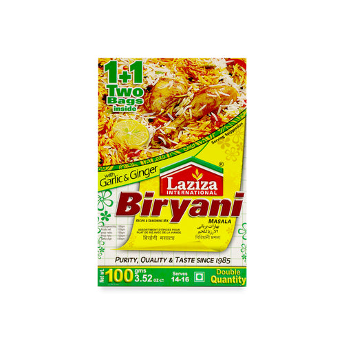 Laziza Biryani Masala 100g - Authentic Spice Blend for Perfect Biryani
