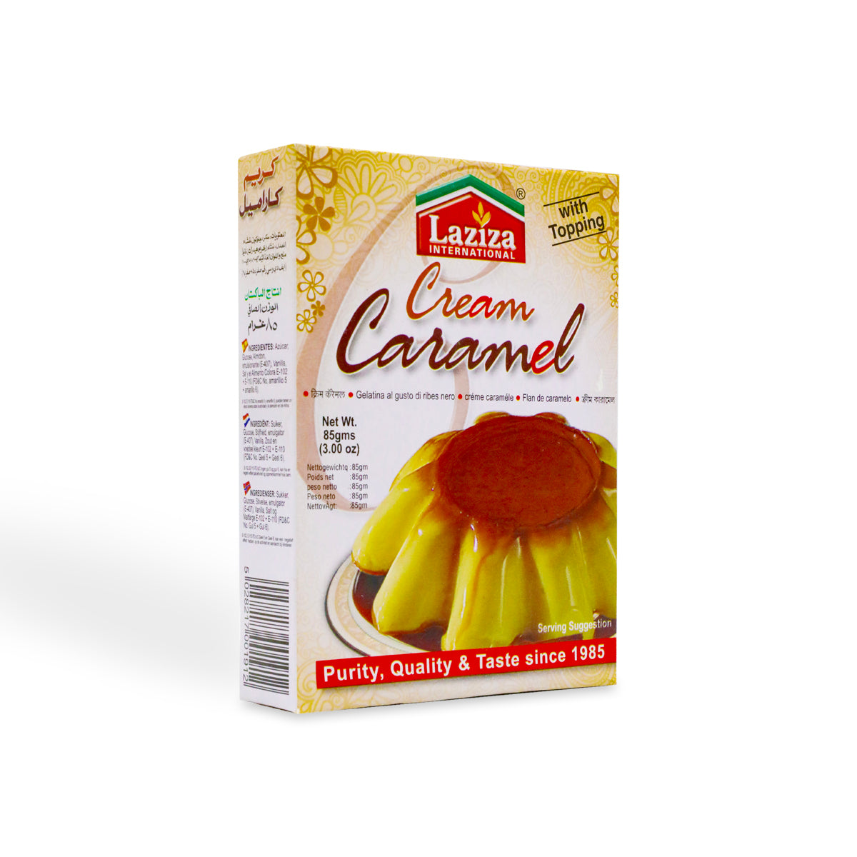 Laziza Cream Caramel (Halal) 85G