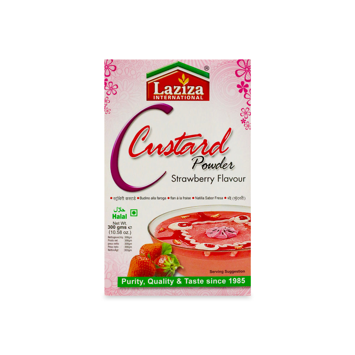 Laziza Custard Strawberry 300G