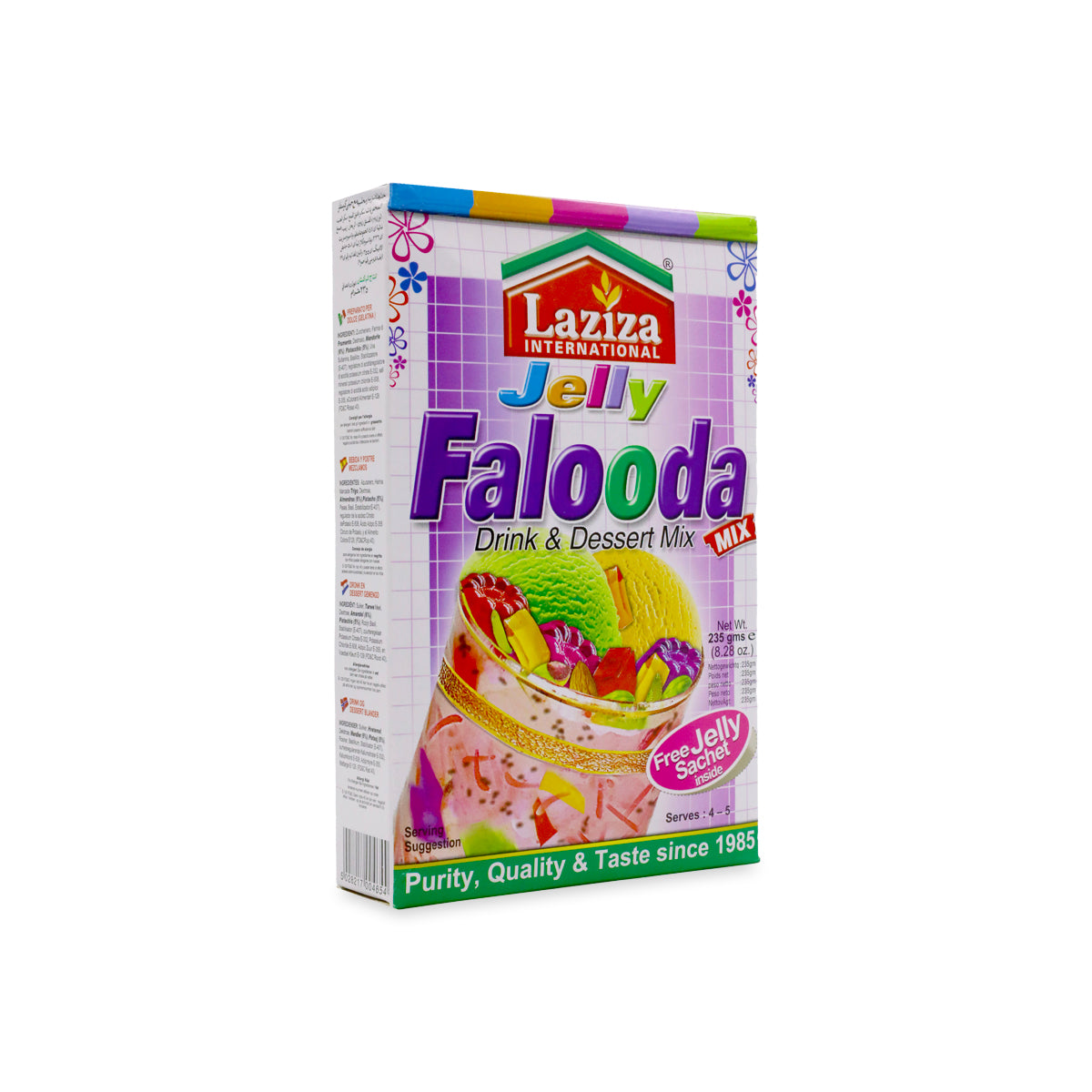 Laziza Falooda Mix Jelly 235G