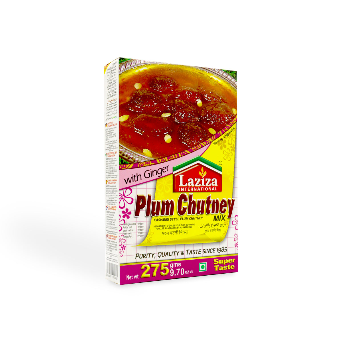 Laziza Plum Chutney Mix 275G