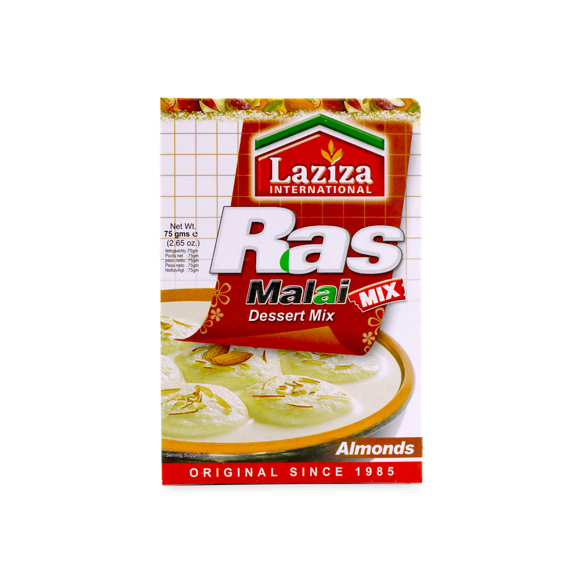 Laziza Rasmalai Mix (Almond) 75G