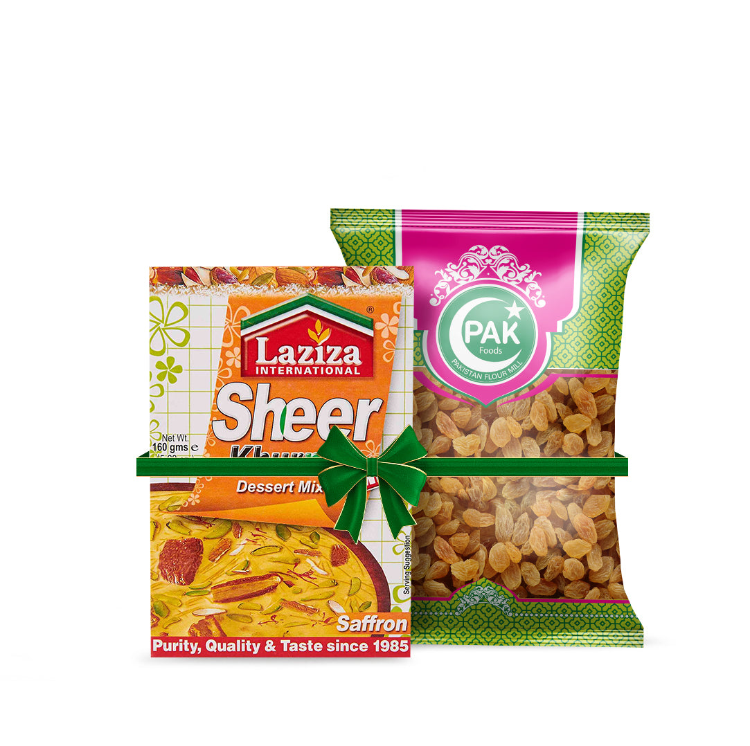 Laziza Sheer Khurma & Pak Food Raisin Bundle Deal