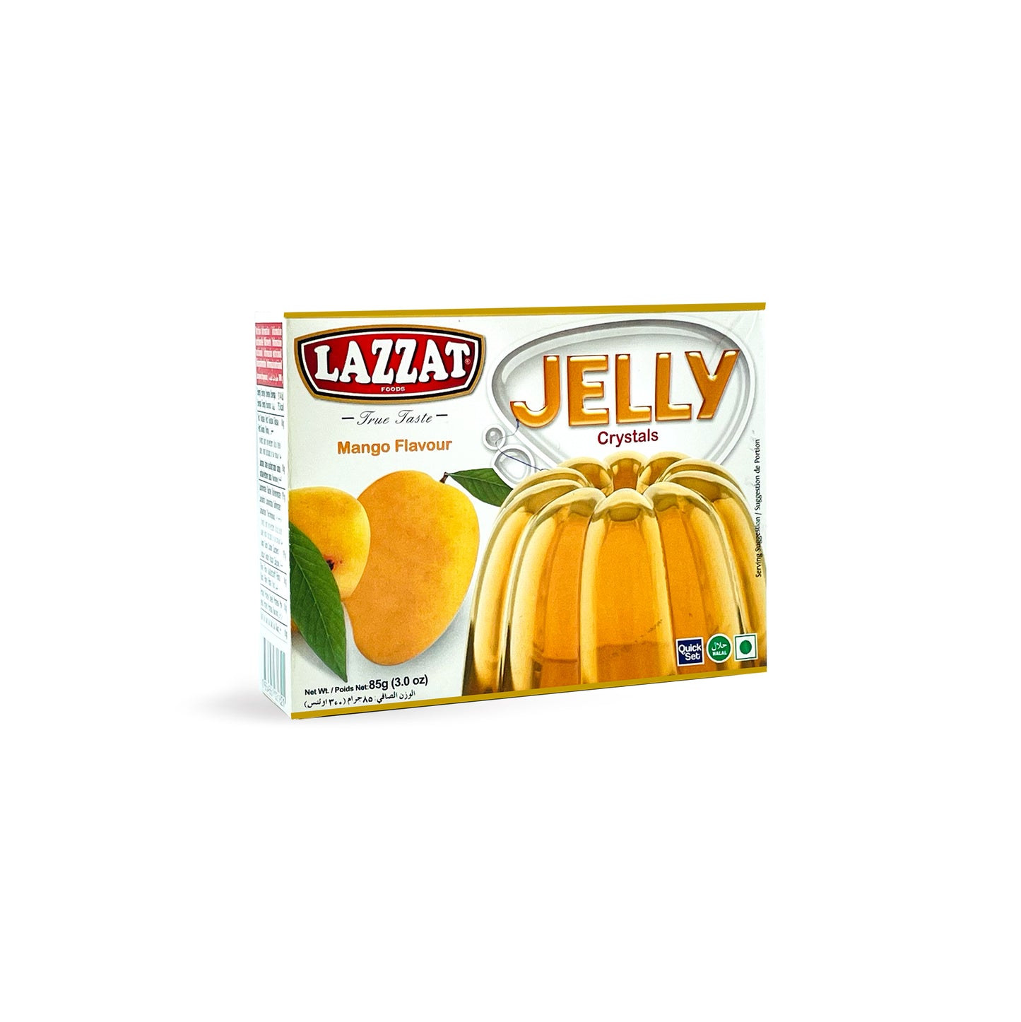 Lazzat Crystals Jelly Mango Flavour 85G