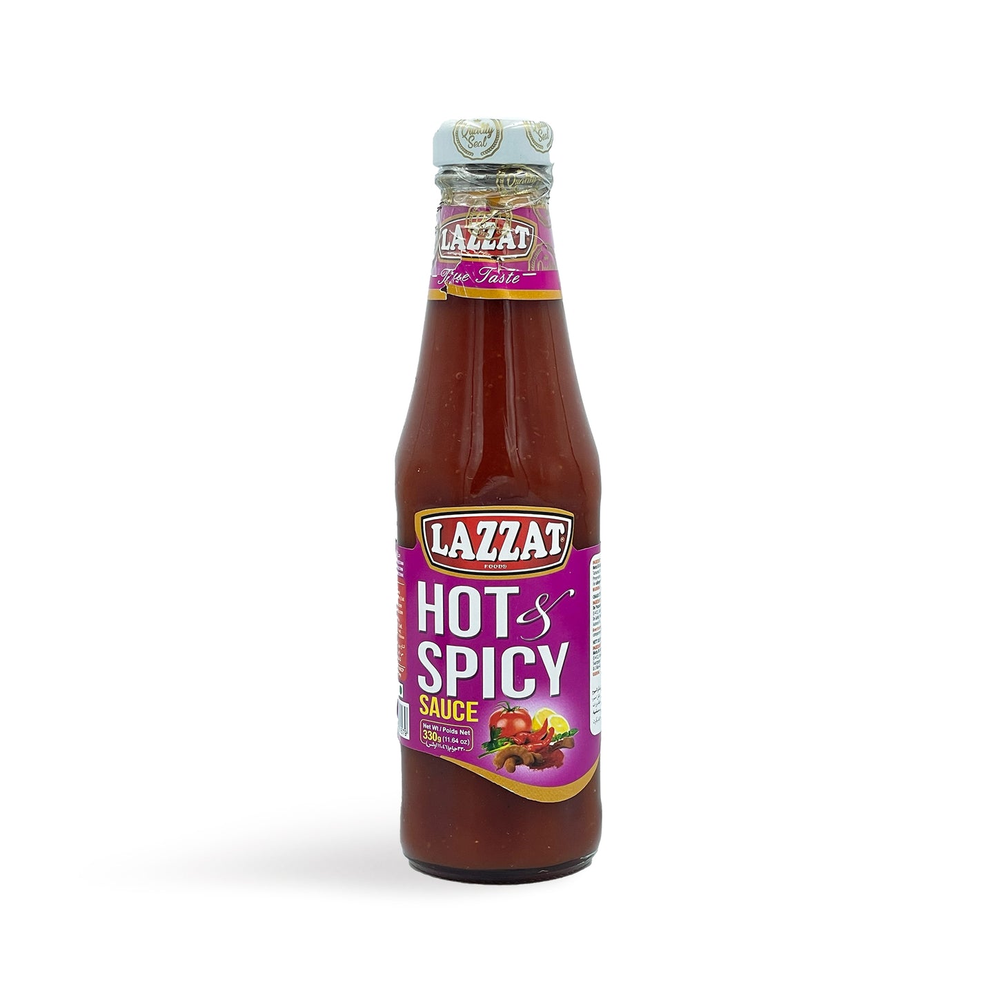 Lazzat Hot & Spicy Sauce 330G