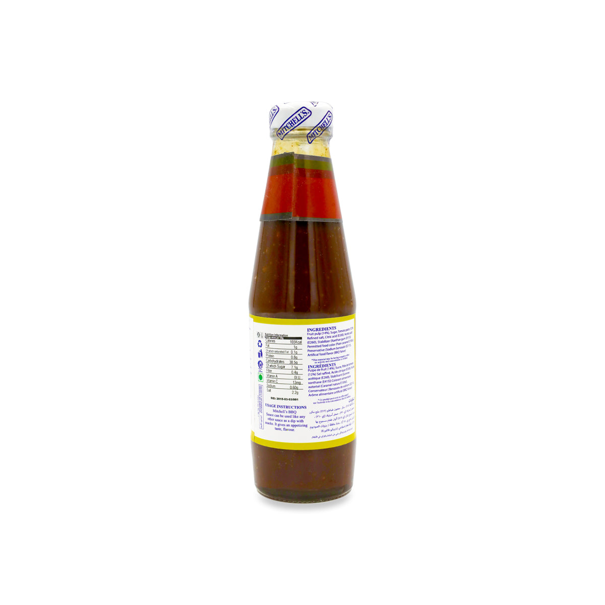 Mitchells BBQ Sauce (Barbecue Sauce) 300G