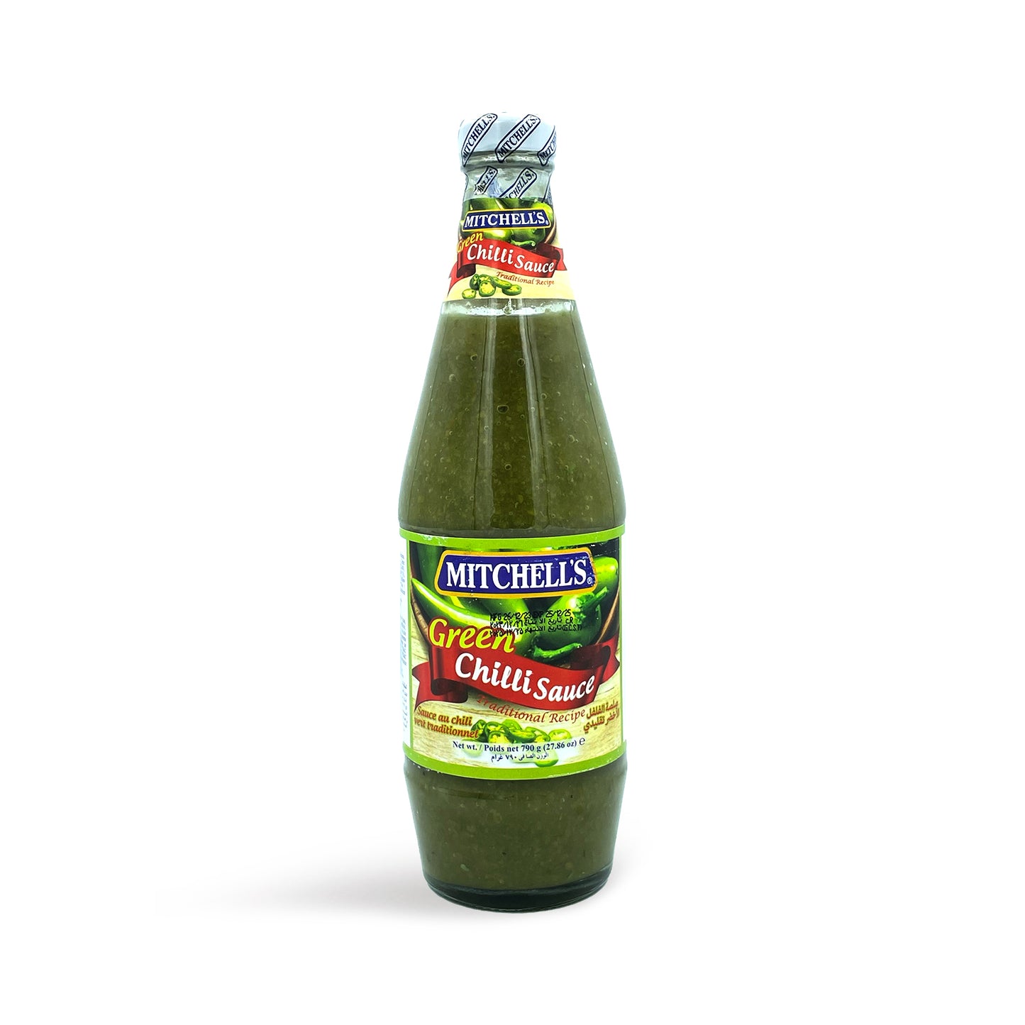 Mitchells Green Chilli Sauce 790G Traditional